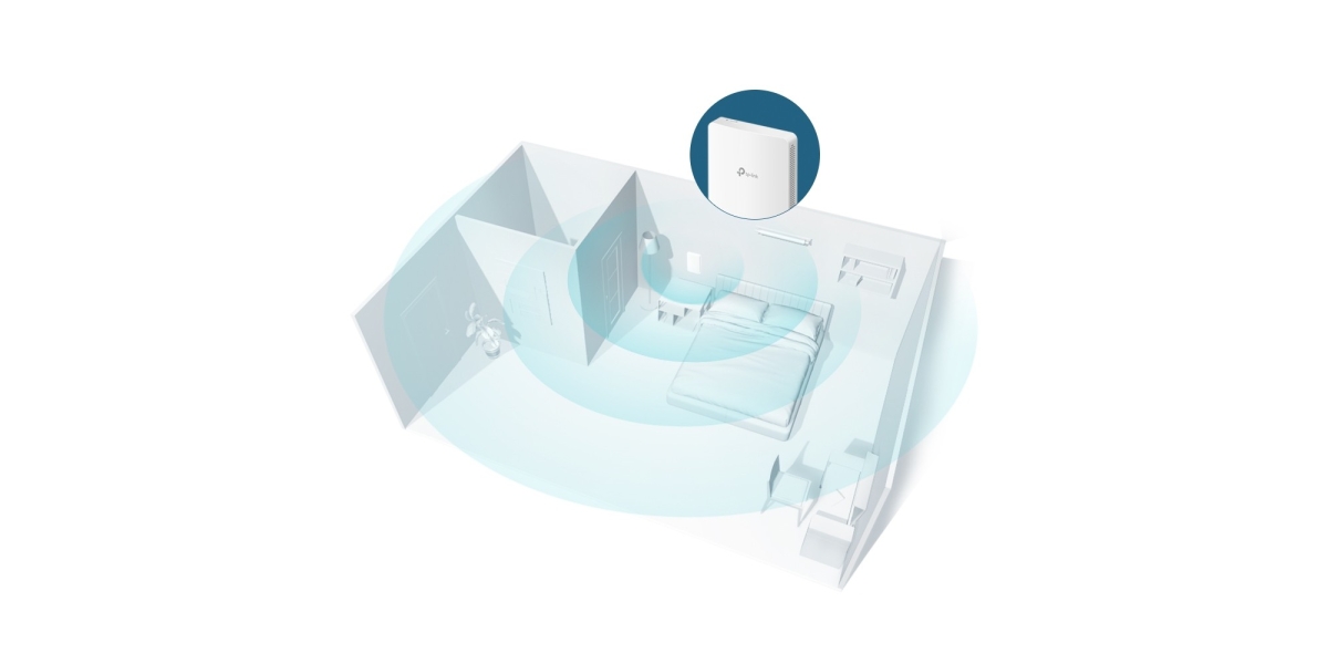 Access Point TP-Link EAP235-WALL, PoE Out, wireless Omada 390077