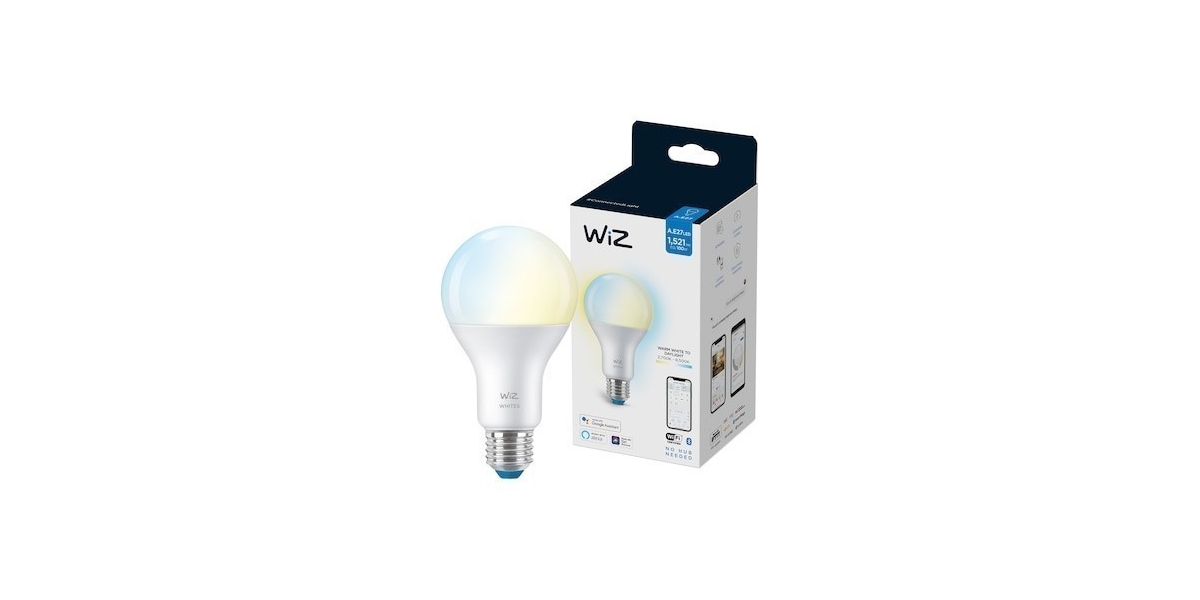 Bec LED inteligent WiZ Whites, Wi-Fi, A67, E27, 13W (100W), 1521 lm,...