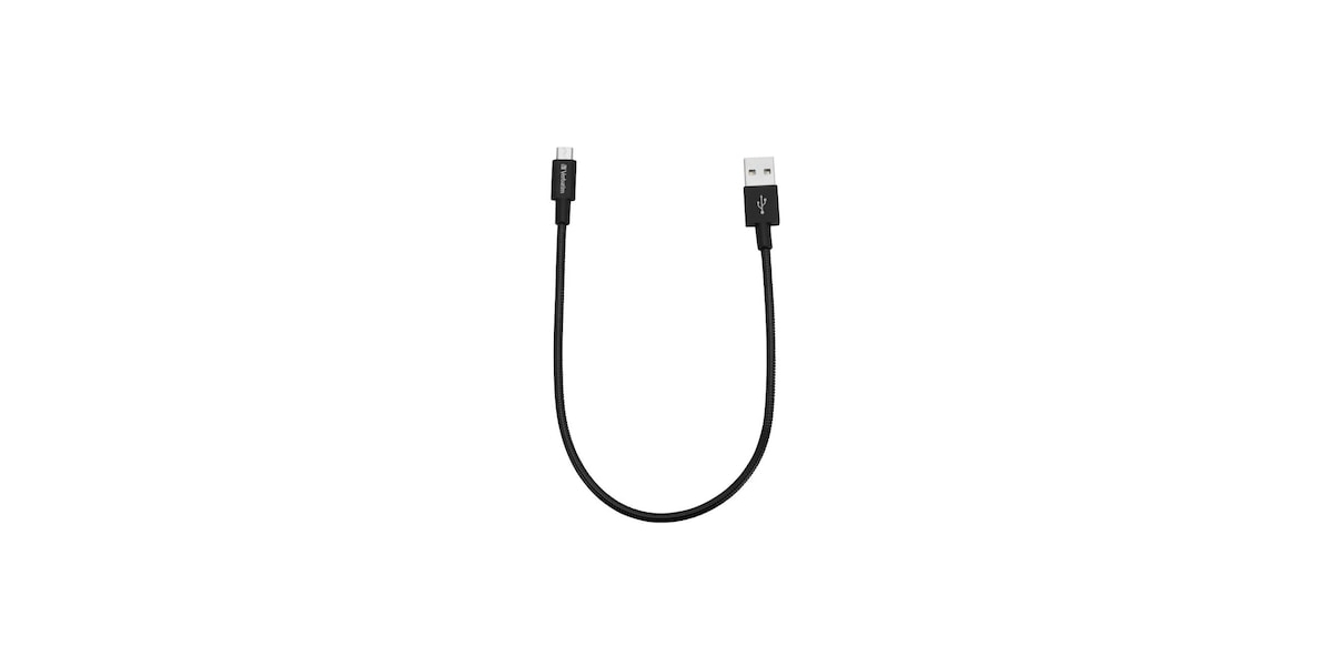 Cablu alimentare si date VERBATIM, USB 2.0 (T) la Micro-USB 2.0 (T), 30cm,...