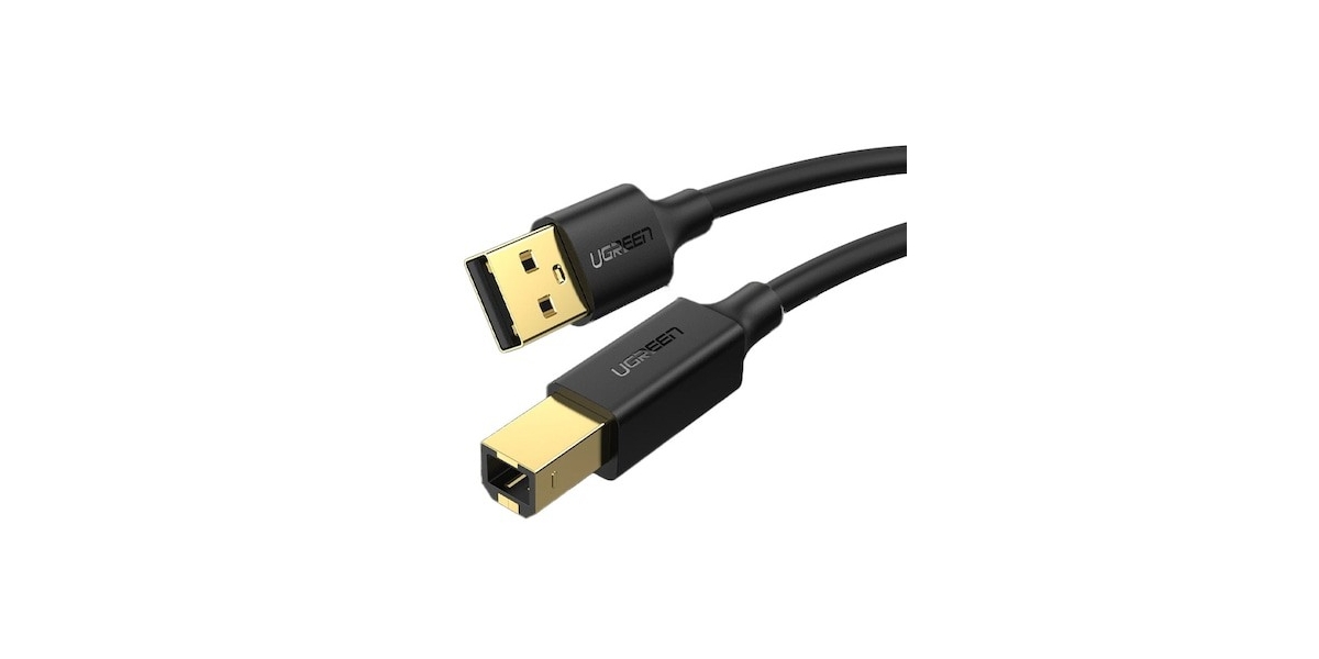 Cablu USB Ugreen pentru imprimantă, US135, 1.5m, negru 