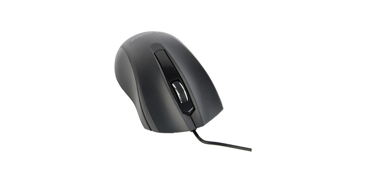 Mouse Optic Gembird MUS-3B-01, USB, optic, negru 390034