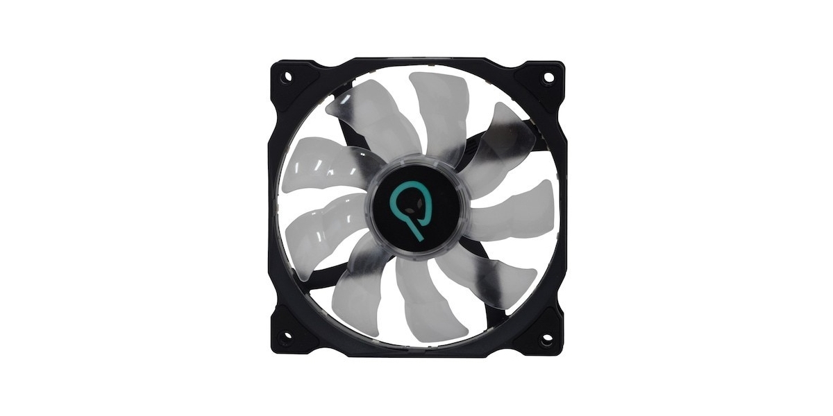 Ventilator Spacer PC SPFC-120-3P-BL, lumina albastra 390083