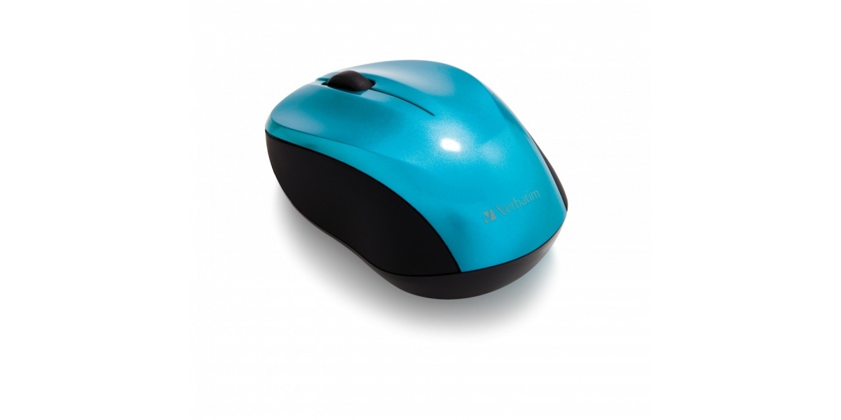 Mouse wireless Verbatim GO NANO CAR BLUE 2.4 GHz Albastru 398958