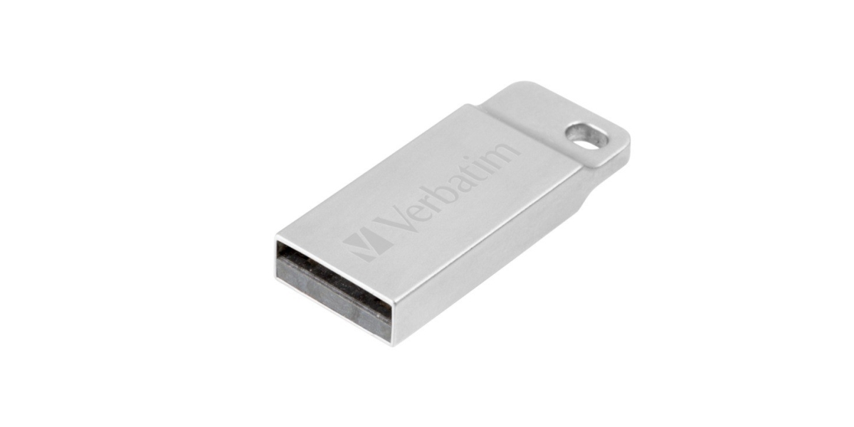 Stick USB Verbatim Metal Executive 32GB 2.0 - Argintiu, 98749 