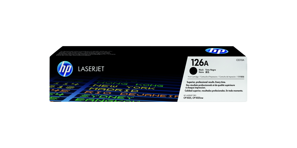 Toner HP CE310A, black, 1.2 k, LaserJet Pro 100 M175A, LaserJetPro 100...