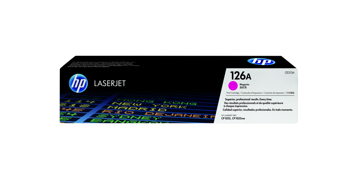 Toner HP CE313A, magenta, 1 k, LaserJet Pro 100 M175A, LaserJetPro 100...