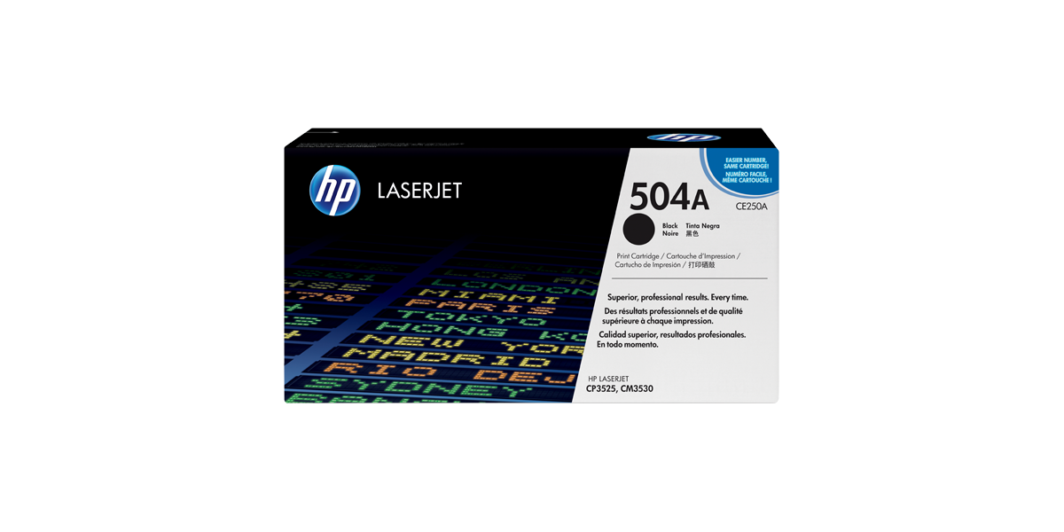 Toner Original HP Black, nr.504A, pentru Color LaserJet CM2320, CP2025, 5K,...