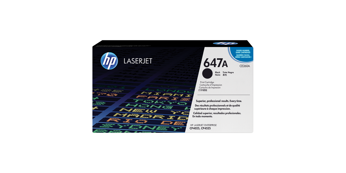 Toner Original HP Black, nr.647A, pentru Color LaserJet CP4025, CP4525, 8.5K,...