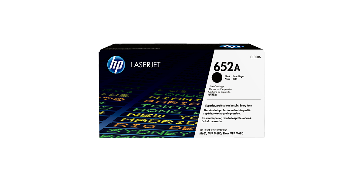 Toner Original HP Black, nr.652A, pentru LaserJet MFP M680 series, 11K, CF320A 