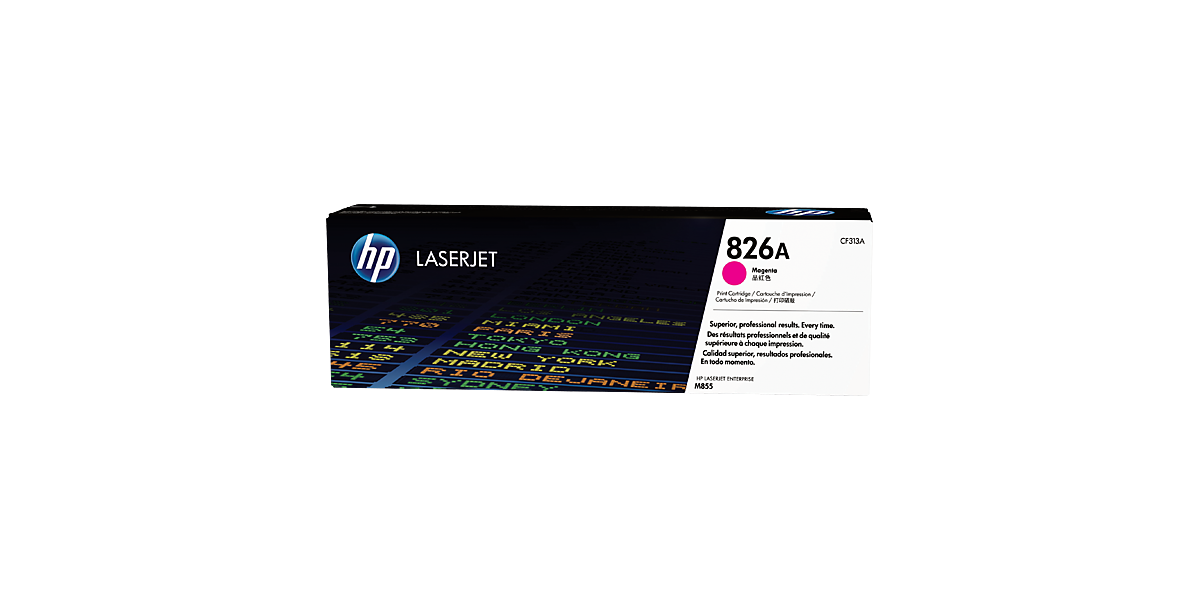 Toner Original HP Magenta, nr.826A, pentru LaserJet M855 series, 31.5K, CF313A 