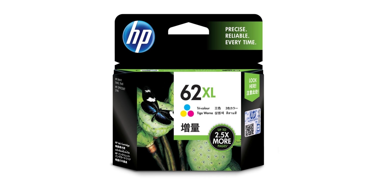 Cartus Cerneala HP C2P07AE Nr.62XL Color 11.5 ml Original HP Envy 5640 AIO 