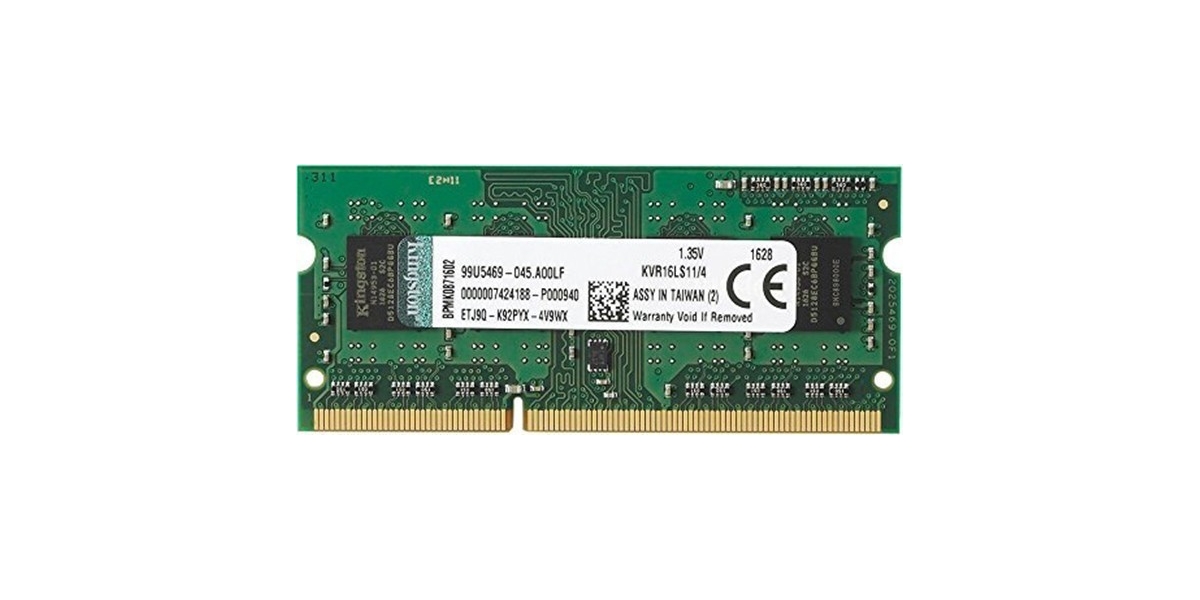 Memorie RAM Kingston SODIMM DDR3L 4GB, 1600MHz, CL11 (KVR16LS11/4) 