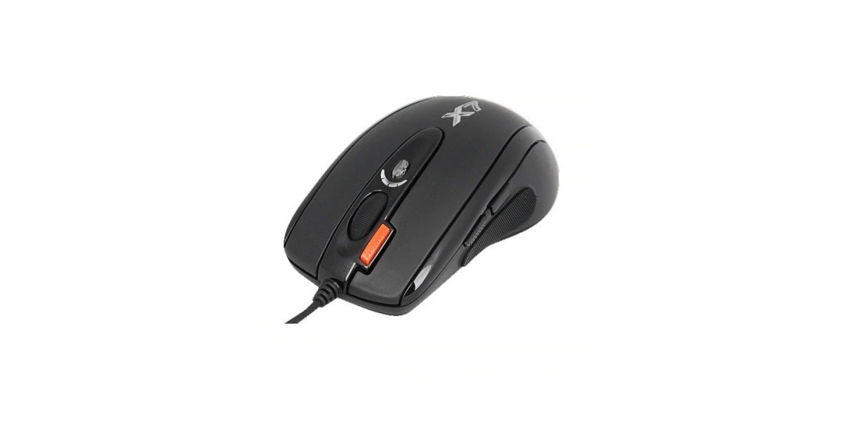 Mouse gaming A4tech X-710BK cu fir USB optic si 2000 dpi 401293