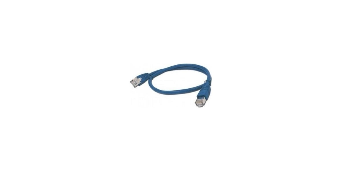 Patch Cord UTP GEMBIRD Cat5e AWG26, 2 m, Albastru PP12-2M/B 401612