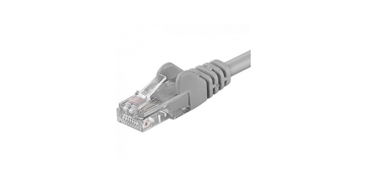 Patchcord FTP RJ45-RJ45 Cat.5e, 0.5m, gri, cupru, FTP-5E-0.5-G 