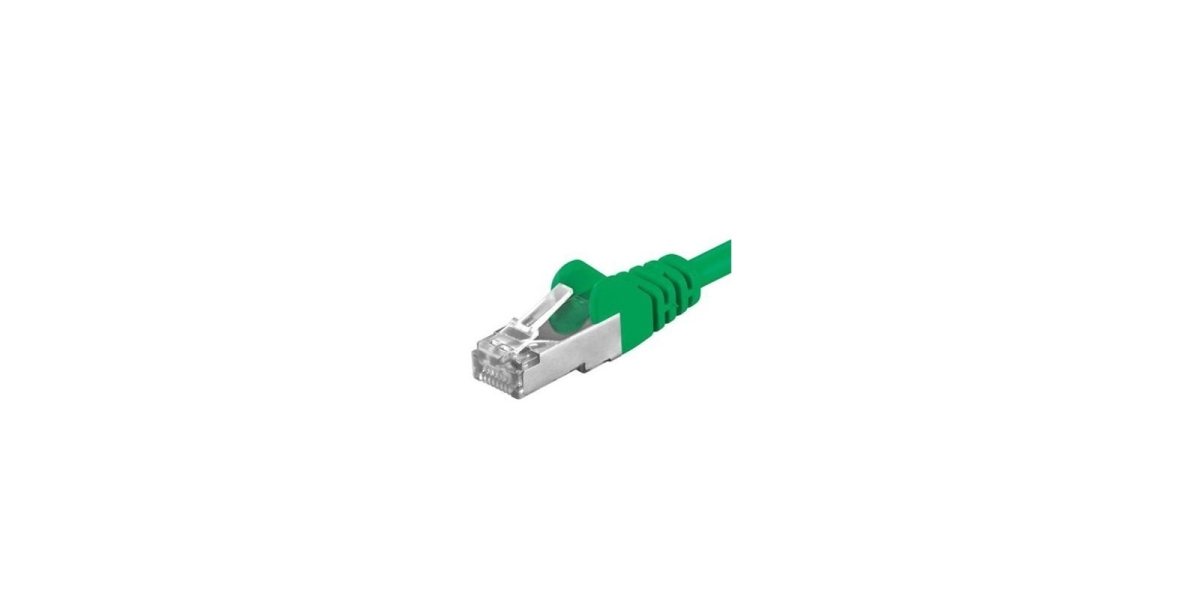 Patchcord SFTP RJ45-RJ45 Cat.6A, 3m, verde SFTP-6A-3-GN 