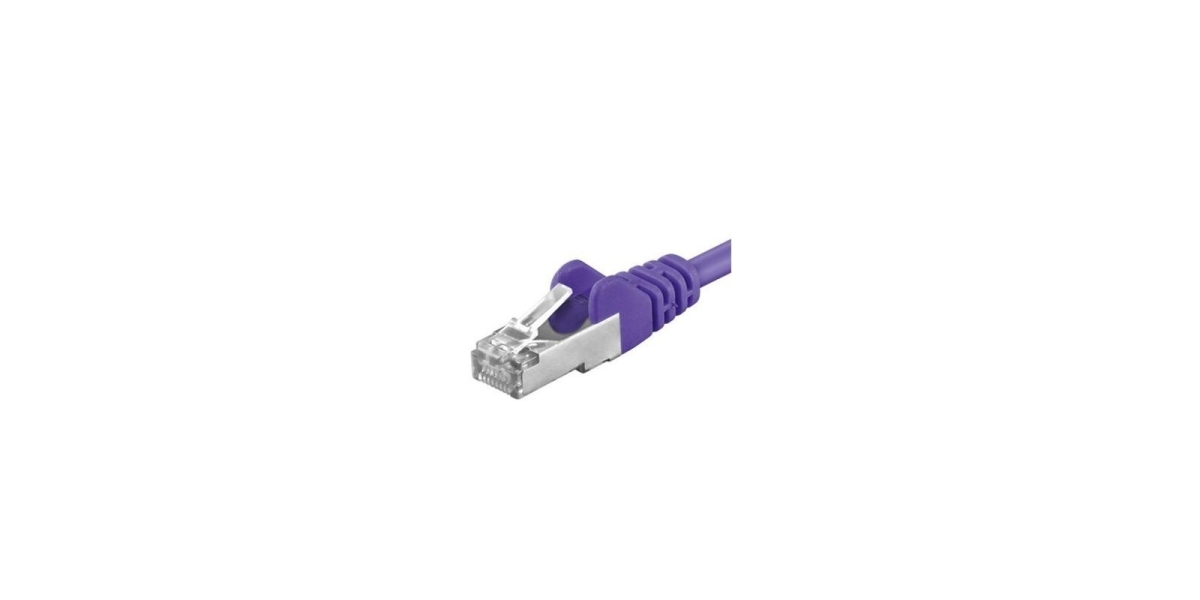 Patchcord SFTP RJ45-RJ45 Cat.6A, 3m, violet SFTP-6A-3-V 