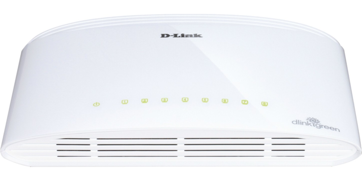 Switch D-Link DGS-1008D - 8 porturi 10/100/1000 Mbps 