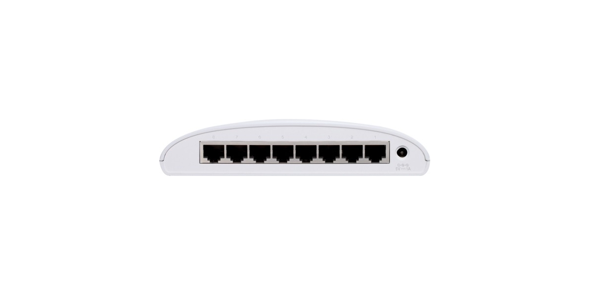 Switch D-Link DGS-1008D - 8 porturi 10/100/1000 Mbps 401276