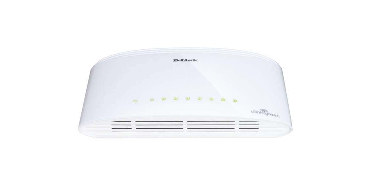 Switch de retea D-Link DGS-1005D, 5 porturi, viteza 10/100/1000 Mbps 