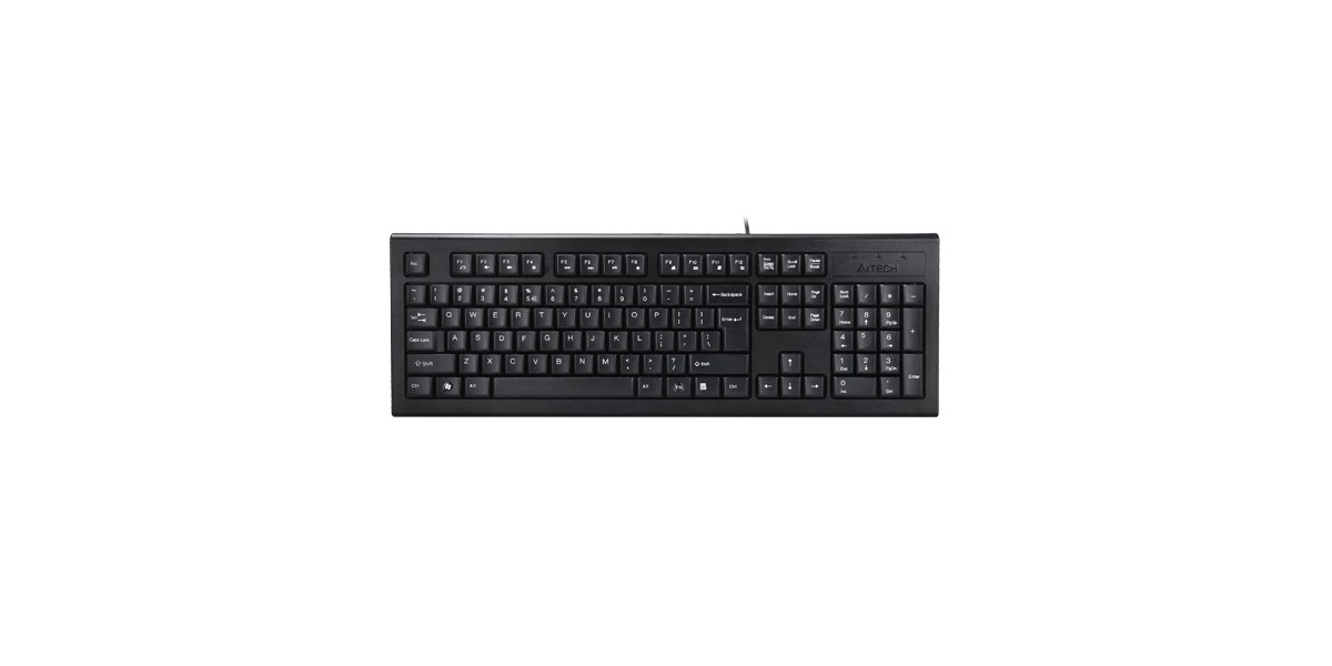 Tastatura KR-85 A4Tech, USB, neagra 