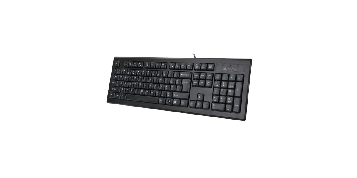 Tastatura KR-85 A4Tech, USB, neagra 401289