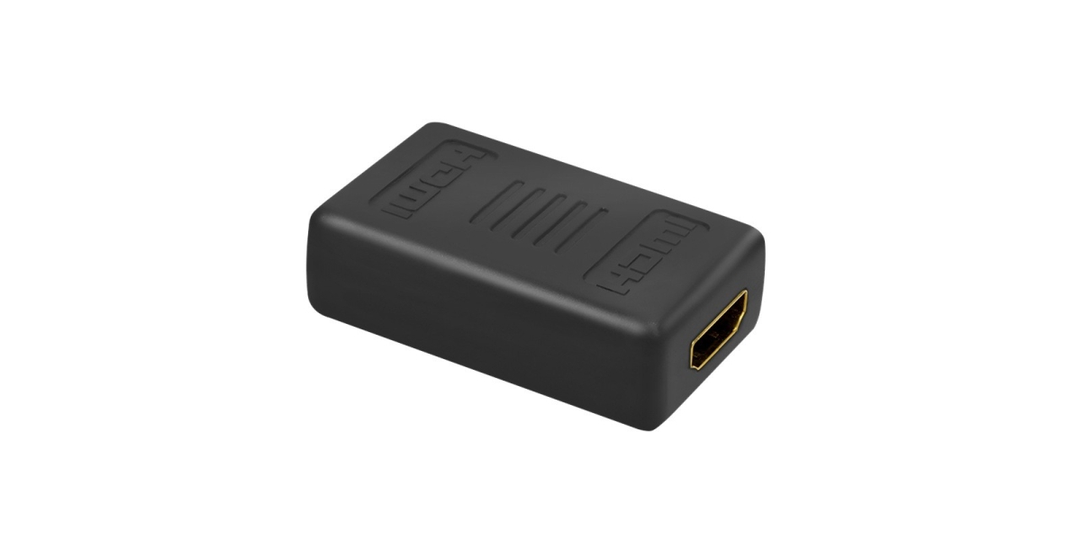 Adaptor Logilink AH0006, HDMI (M) la HDMI (M), negru 