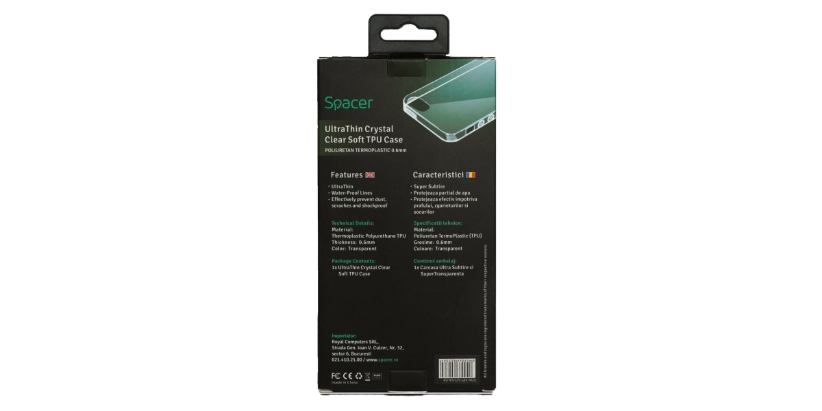 Husa Spacer Samsung S8, transparenta (SPT-UT-SA.S8) 402369