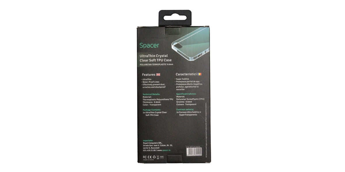 Huse Spacer Huawei P9, TPU, transparenta (SPT-UT-HW.P9) 402375