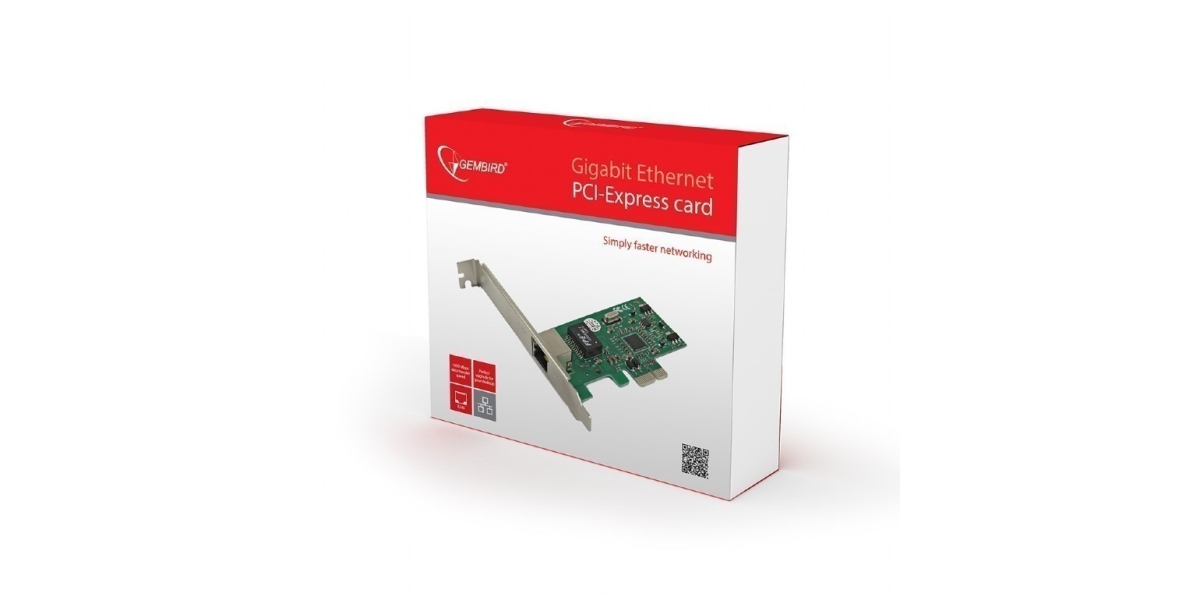 PLACA RETEA GEMBIRD , intern, PCI-E, port RJ-45, 1000 Mbps, "NIC-GX1" 402670