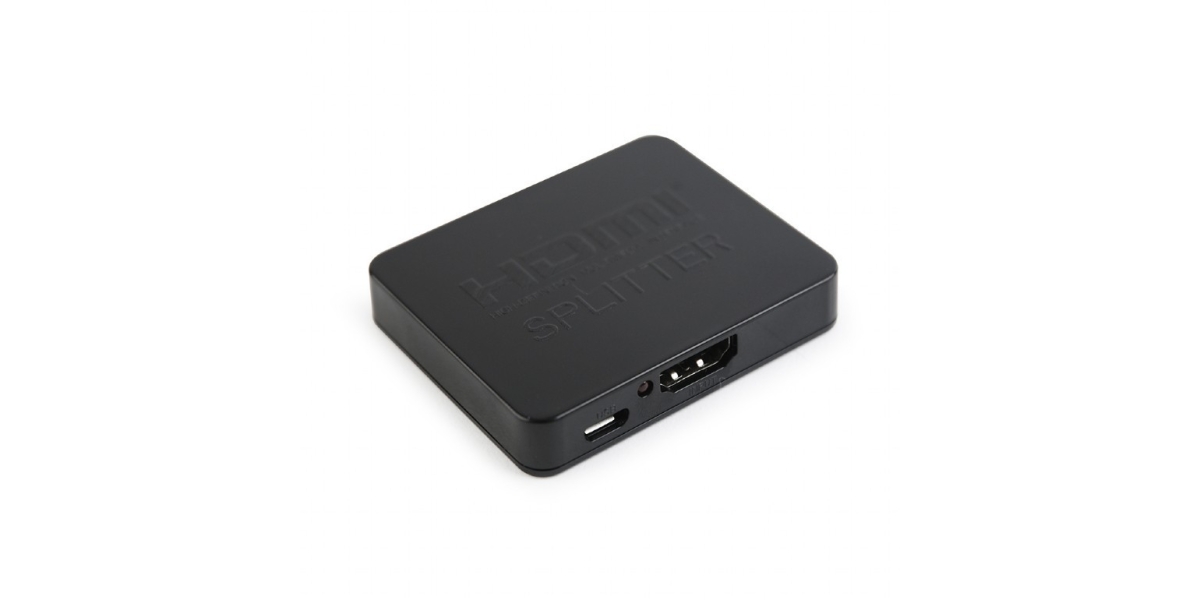 Splitter video Gembird conector 1: HDMI (M); conector 2: HDMI (M) x 2 