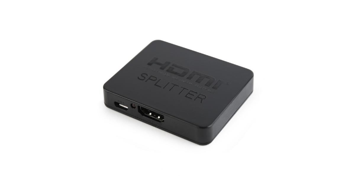 Splitter video Gembird conector 1: HDMI (M); conector 2: HDMI (M) x 2 402316