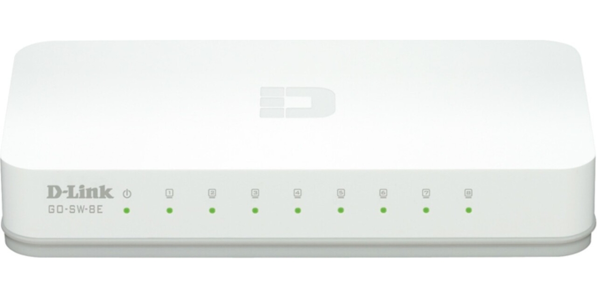 Switch D-Link GO-SW-8E, 8 Porturi, 10/100 Mbps 