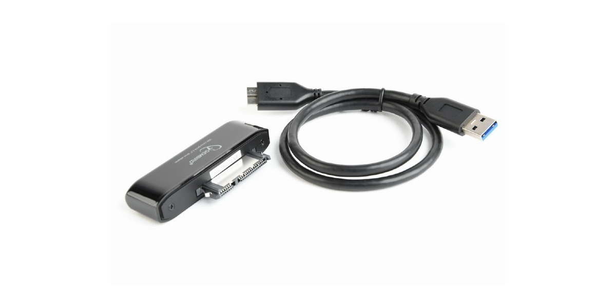 Cablu adaptor Gembird AUS3-02, USB 3.0 la S-ATA 2.5", 30cm, Negru 403268