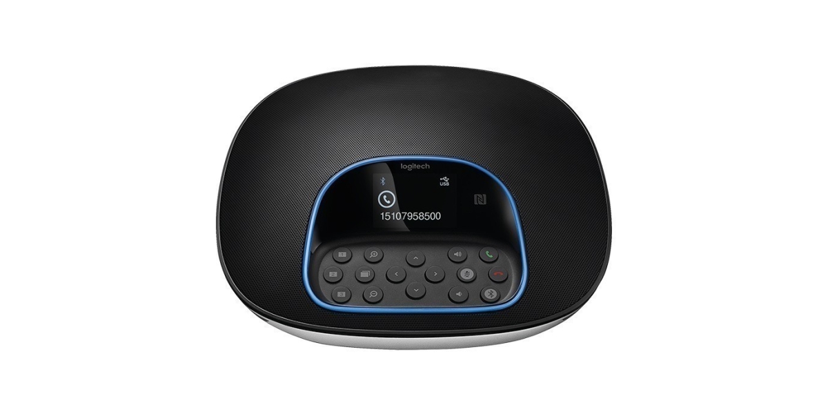 Kit conferinta Logitech - Camera Web HD 1080p + Difuzor cu multiple functii...