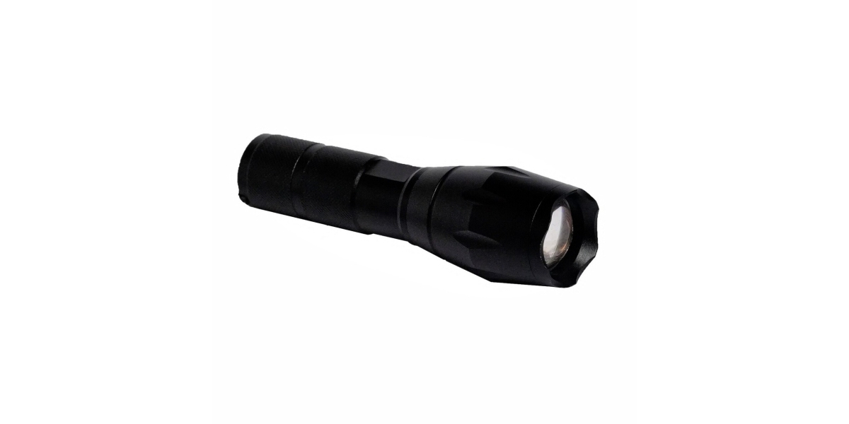 Lanterna LED Spacer SP-LED-LAMP, CREE T6 - 200 Lumeni, Zoom, Baterie 18650...