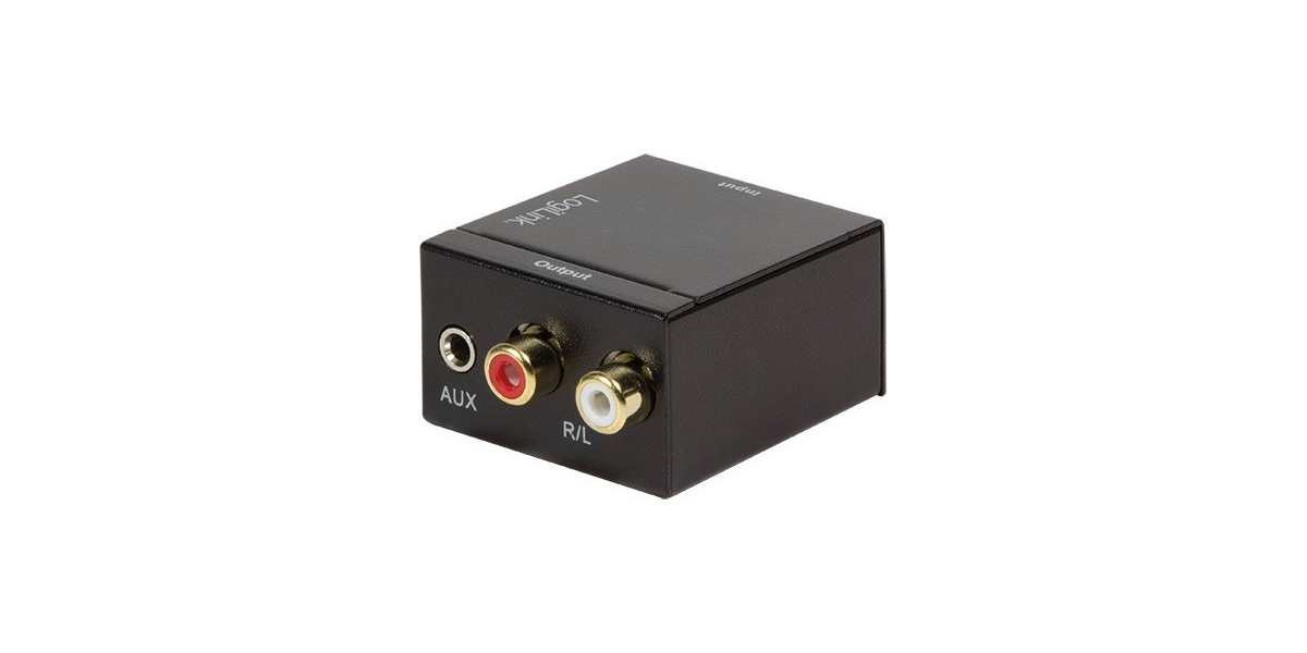 Convertor Audio Logilink CA0101, 1 x Toslink, 1 x Coaxial, 2 x RCA, 1 x 3.5mm...