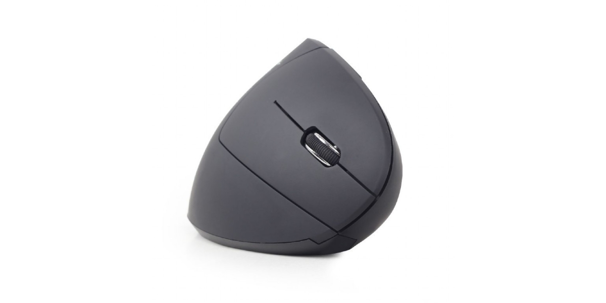 Mouse Gembird Wireless Ergonomic, MUSW-ERGO-01, pentru PC si NB, 2.4GHz,...