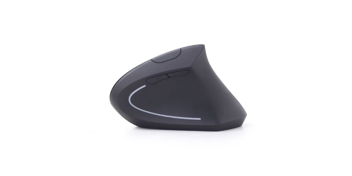 Mouse Gembird Wireless Ergonomic, MUSW-ERGO-01, pentru PC si NB, 2.4GHz,...