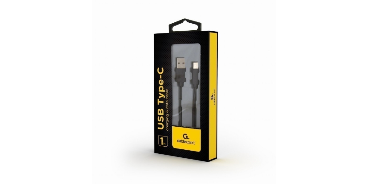 Cablu alimentare si date Gembird CC-USB2-AMCM-1M, USB 2.0 (T) la USB 2.0...