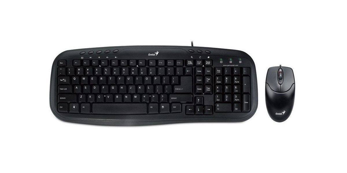 Kit Genius tastatura + mouse optic USB Smart KM-200 (31330003400) 535754