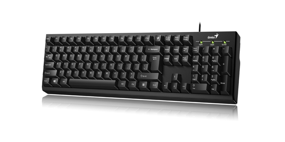 Tastatura Genius Smart KB-100 USB, 104 taste, negru (31300005400) 