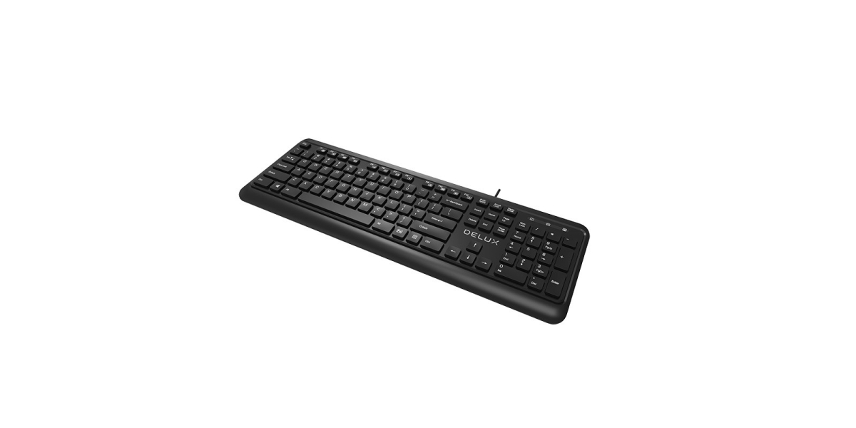 Kit tastatura si mouse Delux KA190 + M320GX, wireless, negru (KA190G) 537483