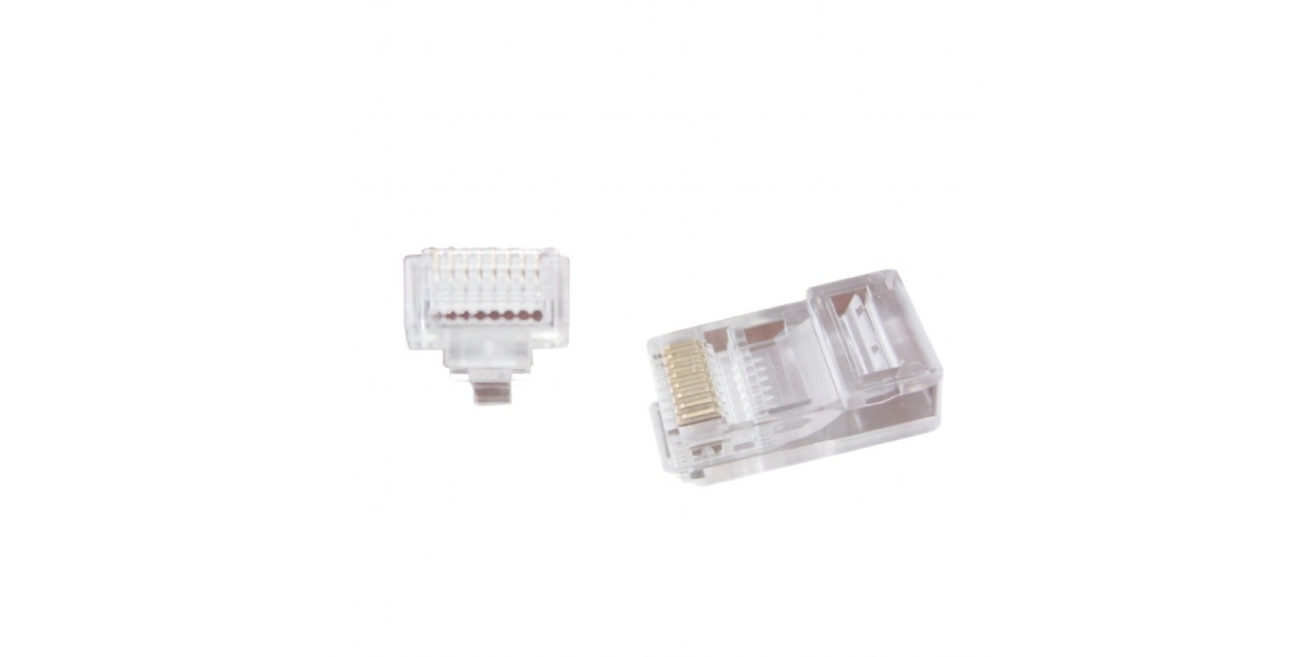 Mufa RJ-45 Gembird LC-PTU-01/10, pentru cablu UTP, Cat5e, 10 buc 