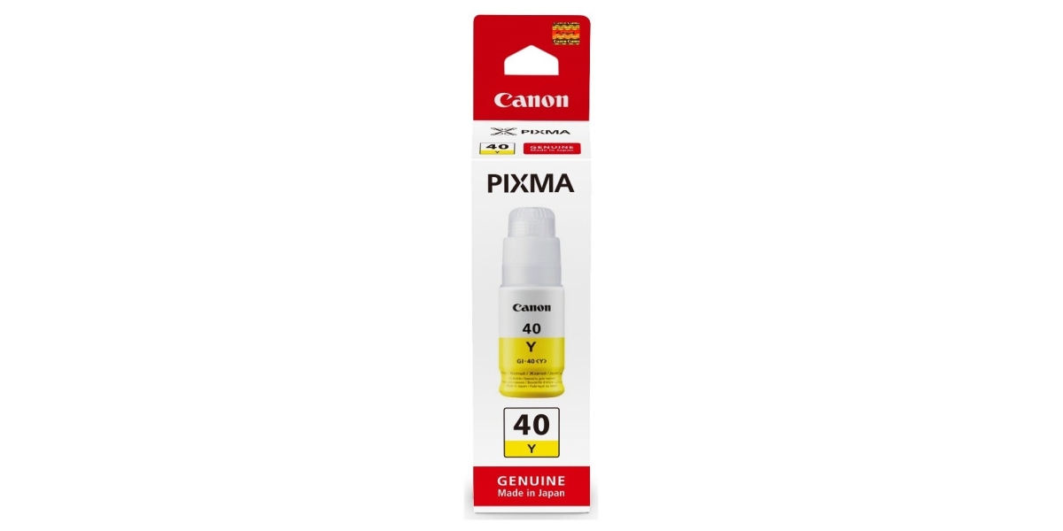 Cartus cerneala Canon GI-40Y galben pentru Canon Pixma G5040, G6040 539065