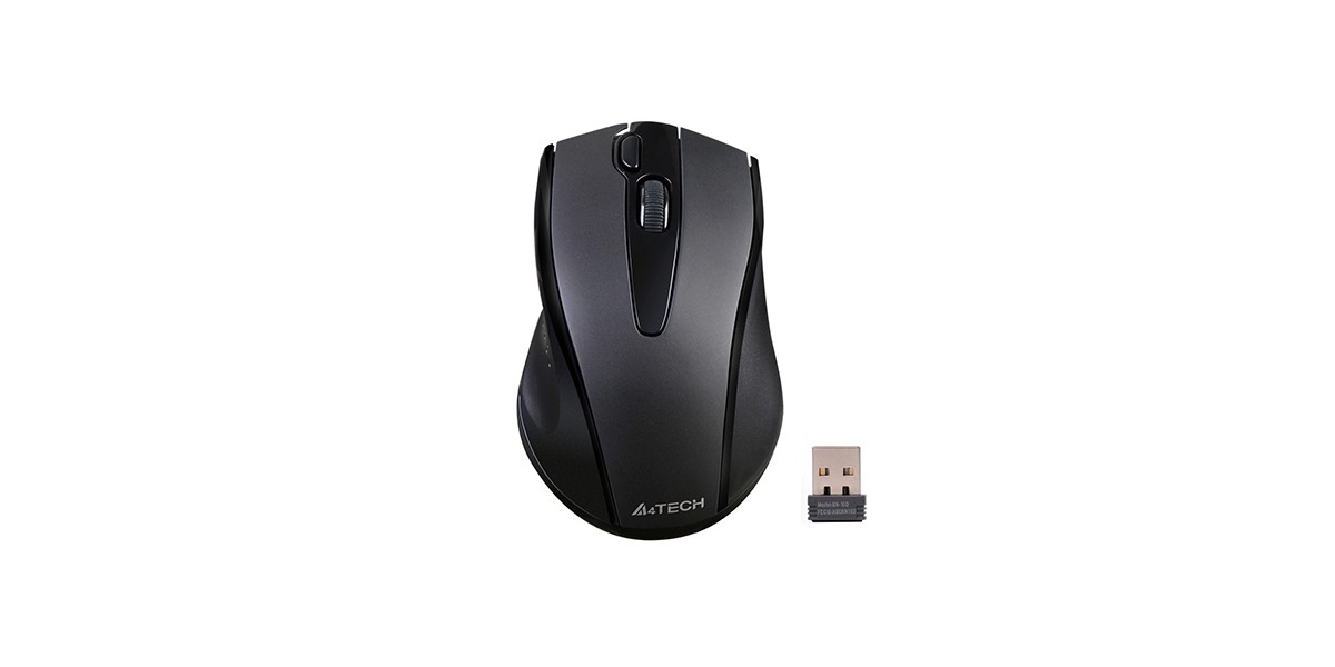 Mouse A4tech G9-500FS-BK, Wireless, negru 