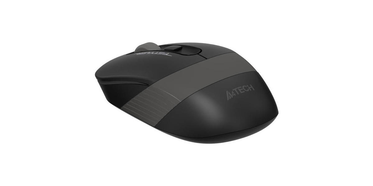 Mouse gaming A4tech FG10 Grey, wireless, optic, negru / gri 540533