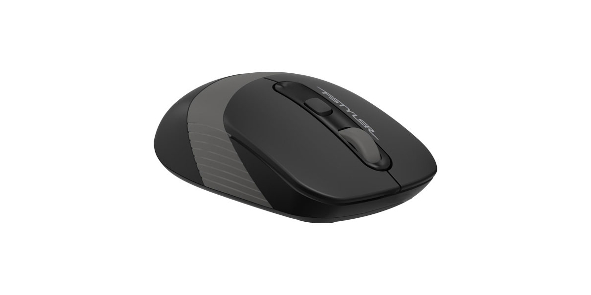 Mouse gaming A4tech FG10 Grey, wireless, optic, negru / gri 540535