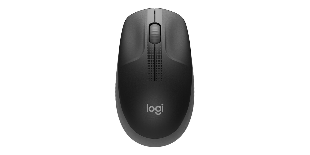 Mouse wireless Logitech M190, 2.4GHz, optic, negru (910-005905) 