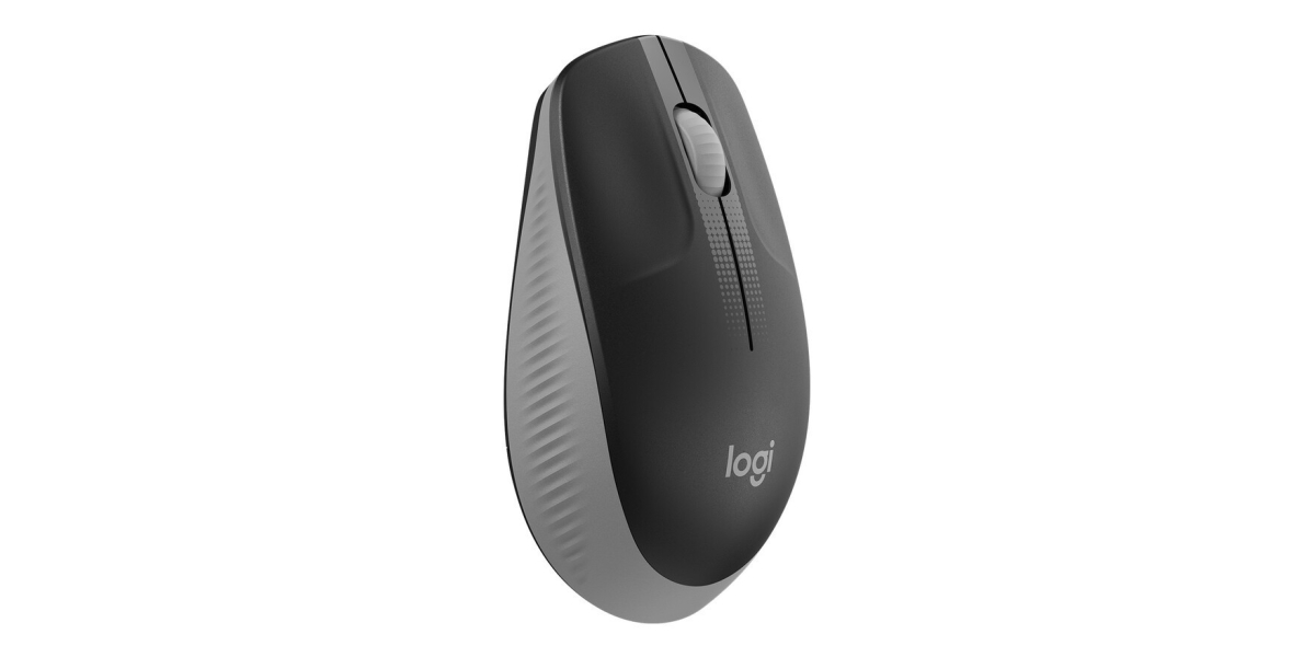 Mouse wireless Logitech M190, 2.4GHz, optic, negru / gri (910-005906) 539857